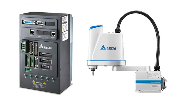臺達機器人控制驅動一體機ASDA-MS搭配SCARA水平關節機器人